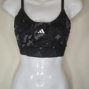 adidas Black Camo Sports Bra